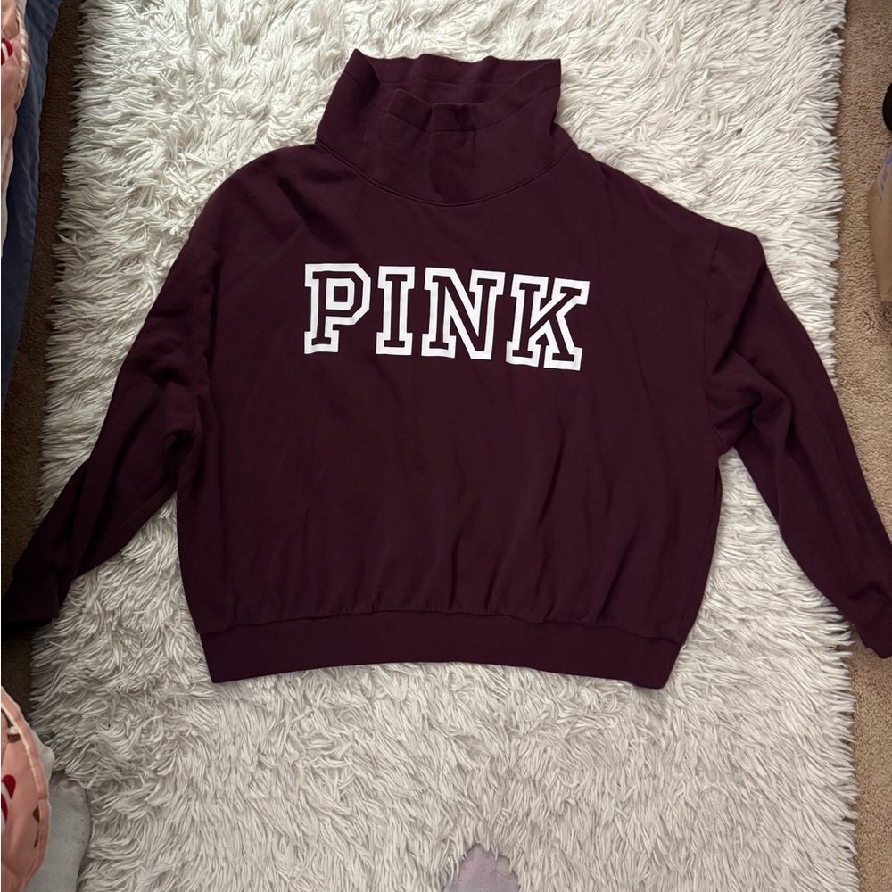 Pink sweatshirts